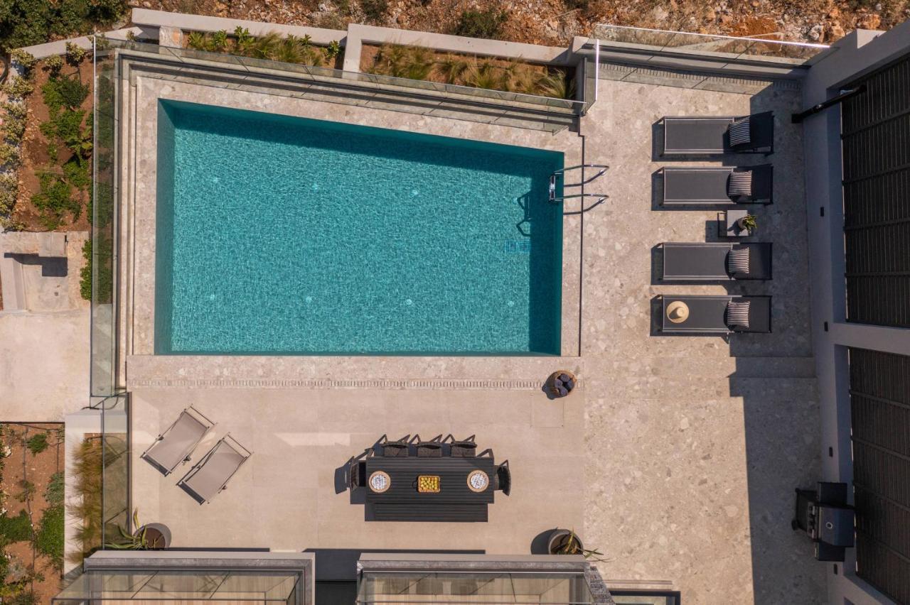 Villa Onyx - With Private Heated Pool Atsipopoulo Exterior foto