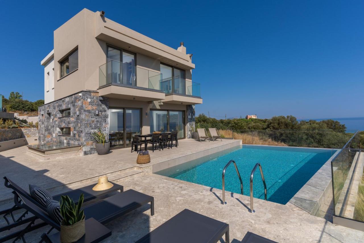 Villa Onyx - With Private Heated Pool Atsipopoulo Exterior foto